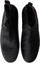 Dolce & Gabbana Zwarte Leren Chelsea Enkellaarzen Black Heren - Thumbnail 7