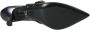 Dolce & Gabbana Zwarte Leren Versierde Slingback Schoenen Black Dames - Thumbnail 14