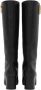 Dolce & Gabbana Leren laarzen met goudkleurige logohardware Black Dames - Thumbnail 10