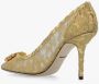 Dolce & Gabbana Kant stiletto pumps Yellow Dames - Thumbnail 5