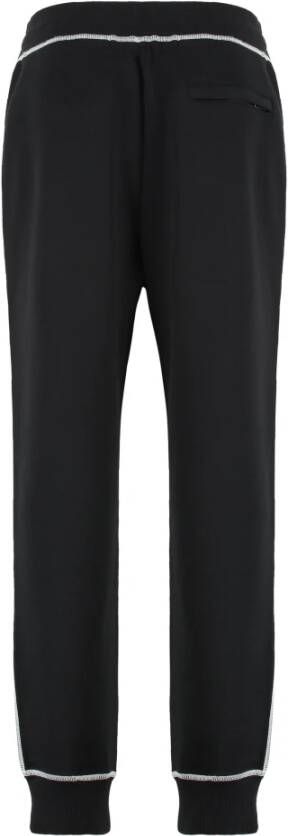 Dolce & Gabbana Katoenen Track-Pants met Geribbelde Boorden