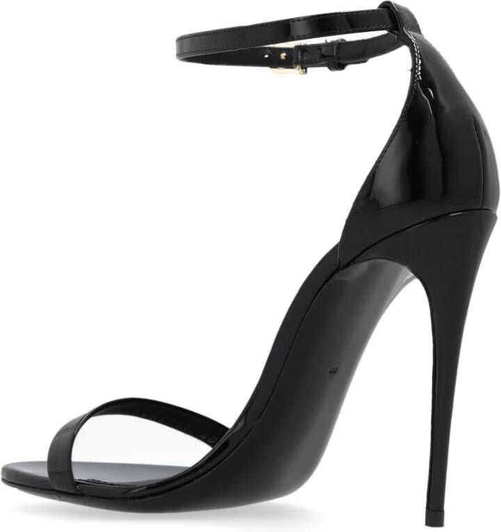 Dolce & Gabbana Keira glanzende pumps Black Dames