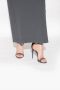 Dolce & Gabbana Keira Line Glanzende Leren Sandalen Gray Dames - Thumbnail 4