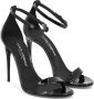 Dolce & Gabbana Zwarte Patentleren Hoge Hak Sandalen Black Dames - Thumbnail 8