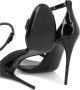 Dolce & Gabbana Zwarte Patentleren Hoge Hak Sandalen Black Dames - Thumbnail 11