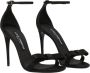 Dolce & Gabbana Hoge sandalen met hak Keira Black Dames - Thumbnail 2