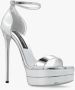 Dolce & Gabbana Keira sandalen met hak Grijs Dames - Thumbnail 4
