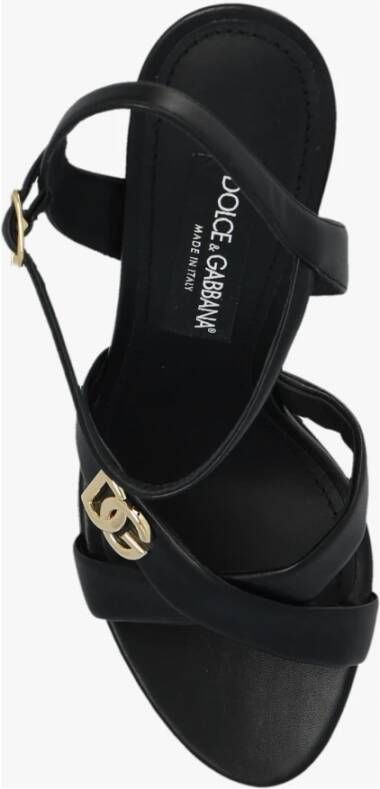 Dolce & Gabbana Keira sandalen met hak Zwart Dames