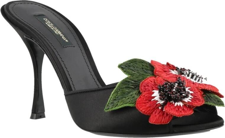 Dolce & Gabbana Keira Zijden Muiltjes Multicolor Dames