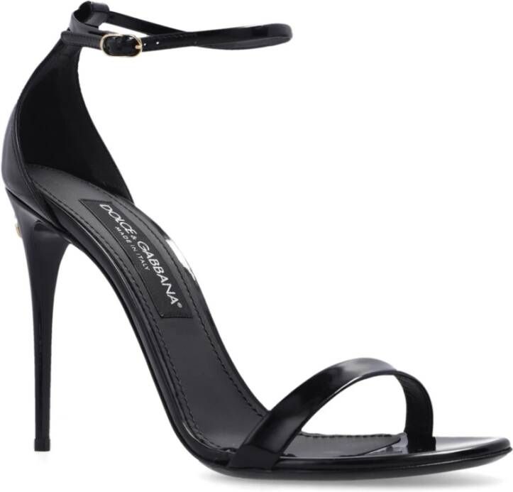Dolce & Gabbana Kiera hakken sandalen Zwart Dames