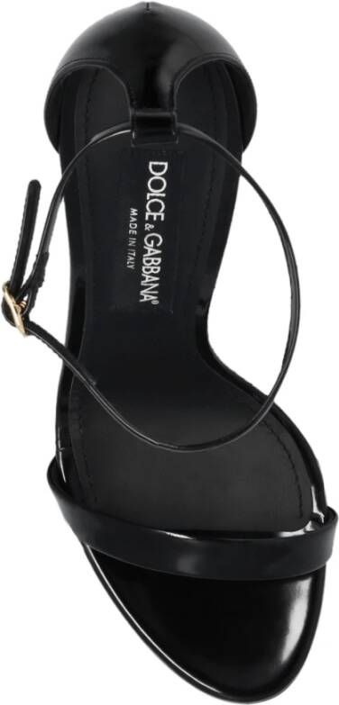 Dolce & Gabbana Kiera hakken sandalen Zwart Dames