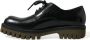 Dolce & Gabbana Klassieke Zwarte Leren Derby Schoenen Black Heren - Thumbnail 14