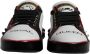 Dolce & Gabbana Kristal Hart Leren Sneakers Wit Rood Multicolor Dames - Thumbnail 10