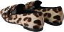 Dolce & Gabbana Kristal Luipaardprint Loafers Multicolor Dames - Thumbnail 8