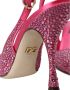Dolce & Gabbana Roze Kristal Slingback Hakken Sandalen Pink Dames - Thumbnail 25