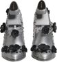 Dolce & Gabbana Kristallen Assepoester Hakken met Leren Zool Gray Dames - Thumbnail 2