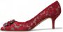 Dolce & Gabbana Kristalversierde hakken pompen Rood Red Dames - Thumbnail 12