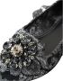 Dolce & Gabbana Paarse Taormina Kant Kristal Platte Schoenen Purple Dames - Thumbnail 21