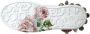 Dolce & Gabbana Kristalversierde Bloe leren Sneakers - Thumbnail 2