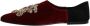 Dolce & Gabbana Kristalversierde fluwelen loafers - Thumbnail 2