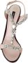 Dolce & Gabbana Roze Kristallen Hakken Keira Sandalen Pink Dames - Thumbnail 4