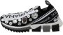 Dolce & Gabbana Kristalversierde Monochrome Sneakers Multicolor Dames - Thumbnail 7