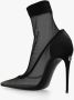 Dolce & Gabbana Zwarte Mesh Haklaarzen Black Dames - Thumbnail 6