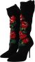 Dolce & Gabbana Rode Rozen Stretch Booties Schoenen Multicolor Dames - Thumbnail 2