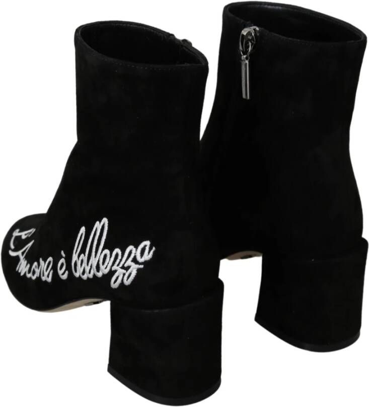 Dolce & Gabbana Laarzen met hakken Zwart Dames
