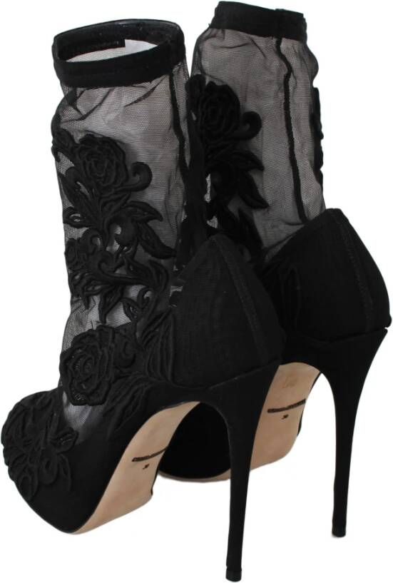 Dolce & Gabbana Laarzen met hakken Zwart Dames