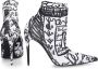 Dolce & Gabbana Laarzen met hak en Budapest-geïnspireerd ontwerp Black Dames - Thumbnail 2