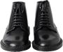 Dolce & Gabbana Luxe zwarte leren veterschoenen voor heren Black Heren - Thumbnail 15