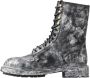 Dolce & Gabbana Black Leather Combat High Boots Shoes Zwart Heren - Thumbnail 2