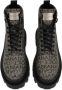 Dolce & Gabbana Coated Jacquard Ankle Boots Bruin Heren - Thumbnail 12