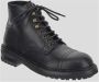 Dolce & Gabbana Zwarte Veterschoenen Enkellaarsjes voor Heren Black Heren - Thumbnail 14