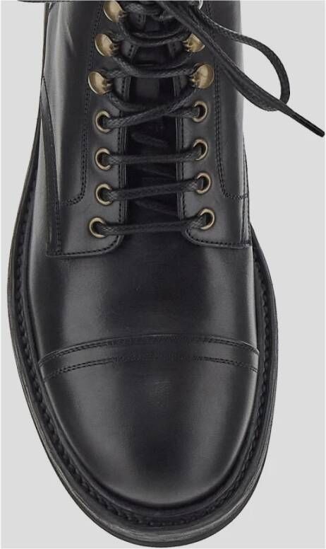 Dolce & Gabbana Lace-up Boots Zwart Heren