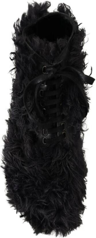 Dolce & Gabbana Lace-up Boots Zwart Heren