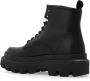 Dolce & Gabbana Trek Leren Gevechtslaarzen Black Heren - Thumbnail 7