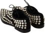 Dolce & Gabbana Zwarte Leren Schoenen voor Dames Black Dames - Thumbnail 22