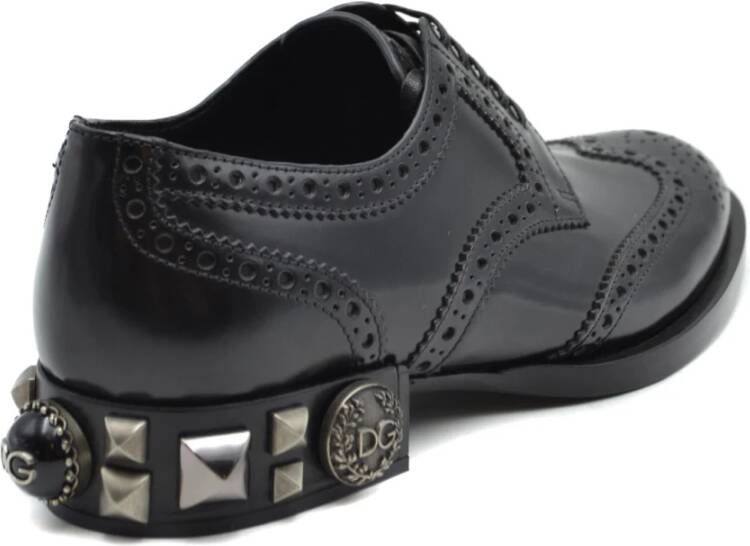 Dolce & Gabbana Laced Shoes Black Dames