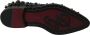 Dolce & Gabbana Zwarte Leren Kristallen Jurk Brogue Schoenen Black - Thumbnail 23