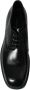 Dolce & Gabbana Elegante Zwart en Wit Leren Derby Schoenen Black Heren - Thumbnail 21