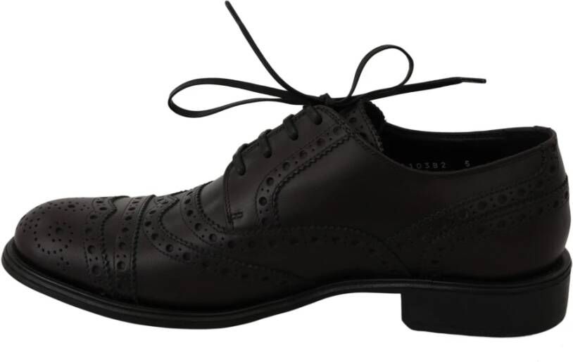 Dolce & Gabbana Laced Shoes Black Heren