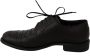 Dolce & Gabbana Zwarte Leren Wingtip Oxford Dress Schoenen Red Heren - Thumbnail 6