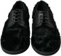 Dolce & Gabbana Leren Bont Lace Up Derby Dress Shoes - Thumbnail 14