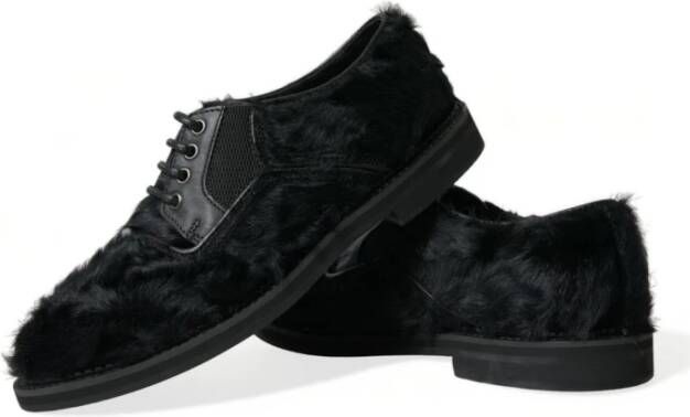 Dolce & Gabbana Laced Shoes Black Heren