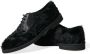Dolce & Gabbana Leren Bont Lace Up Derby Dress Shoes - Thumbnail 19