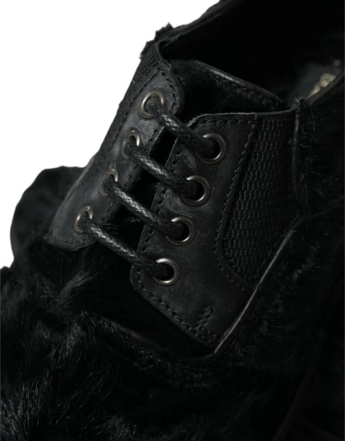 Dolce & Gabbana Laced Shoes Black Heren