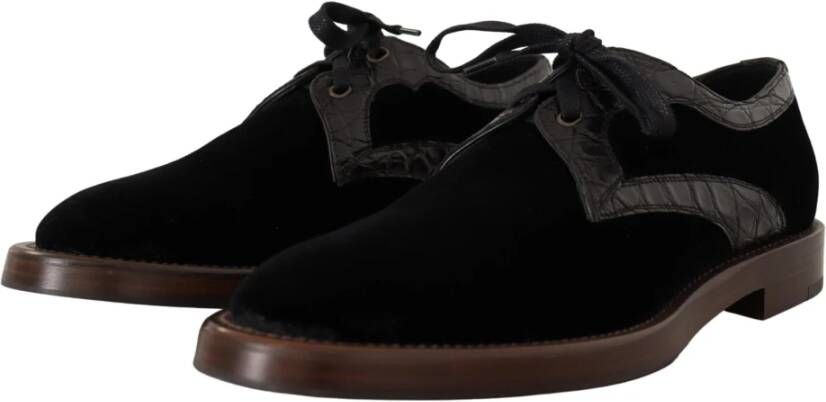 Dolce & Gabbana Laced Shoes Black Heren