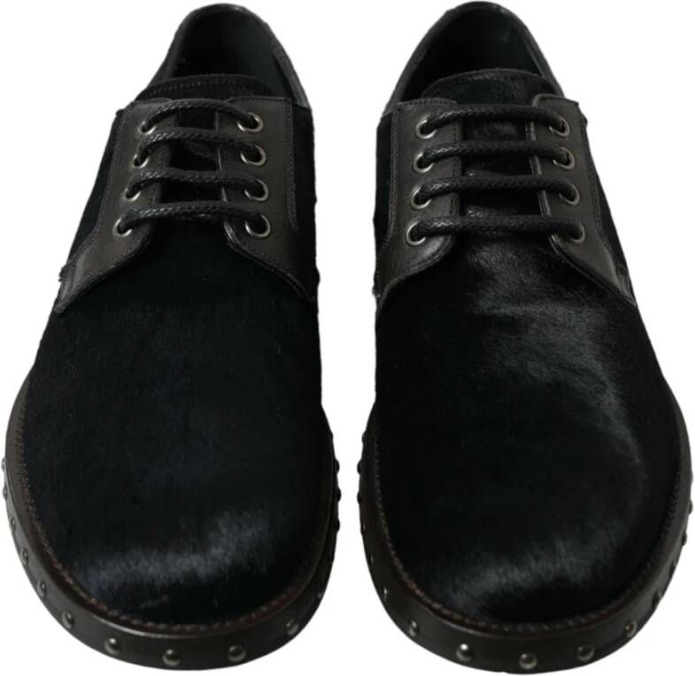 Dolce & Gabbana Laced Shoes Black Heren